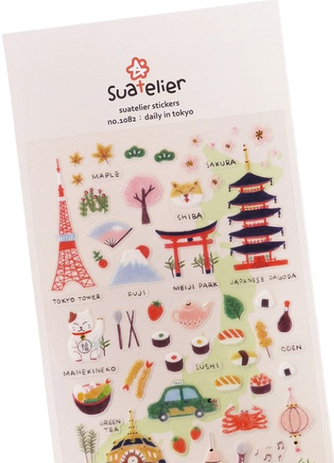 Suatelier Design Stickers – Daily in Tokyo - Blesket Canada