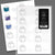 Wearingeul Impression 10 Ink Bottles Color Swatch Paper A5 - 20 Sheets - Blesket Canada