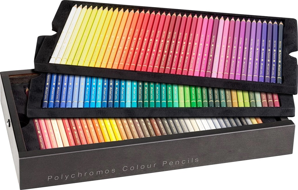 Faber-Castell Polychromos 120 Artist Pencils – Wood Case Special Edition - Blesket Canada