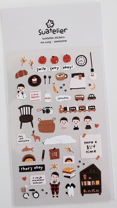 Suatelier Design Stickers – Awesome - Blesket Canada