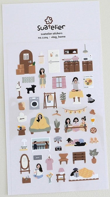 Suatelier Design Stickers – Vlog Home - Blesket Canada
