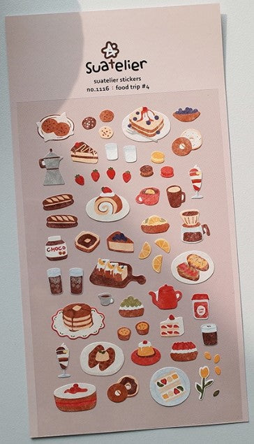 Suatelier Design Stickers – Food Trip #4 - Blesket Canada