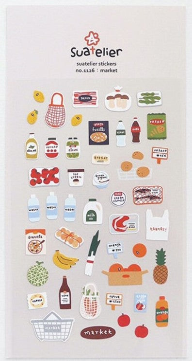Suatelier Design Stickers – Market - Blesket Canada