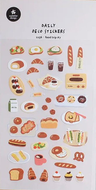 Suatelier Design Stickers – Food Trip #7 - Blesket Canada