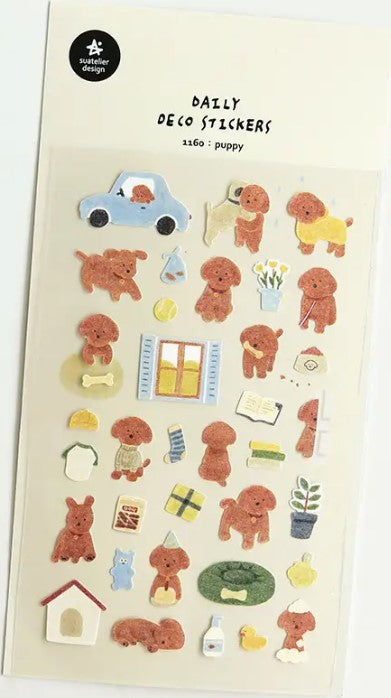 Suatelier Design Stickers – Puppy - Blesket Canada