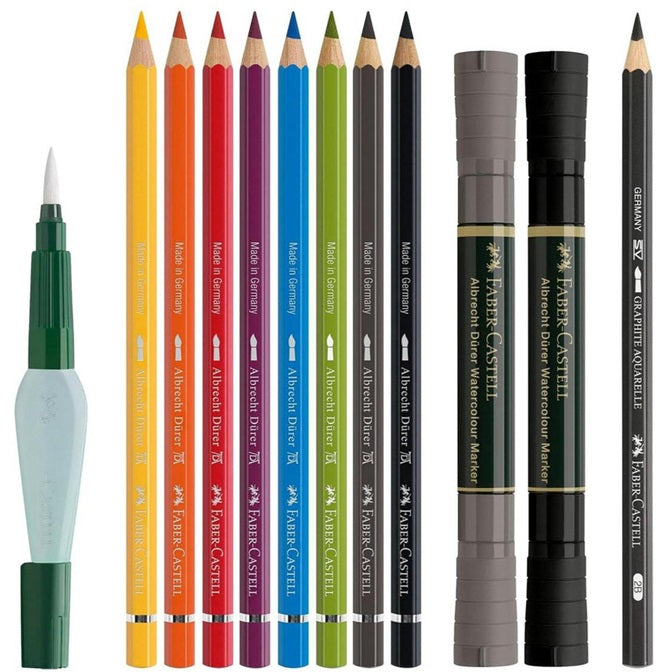Faber-Castell Discovery Set Watercolour – 12 Piece Set - Blesket Canada