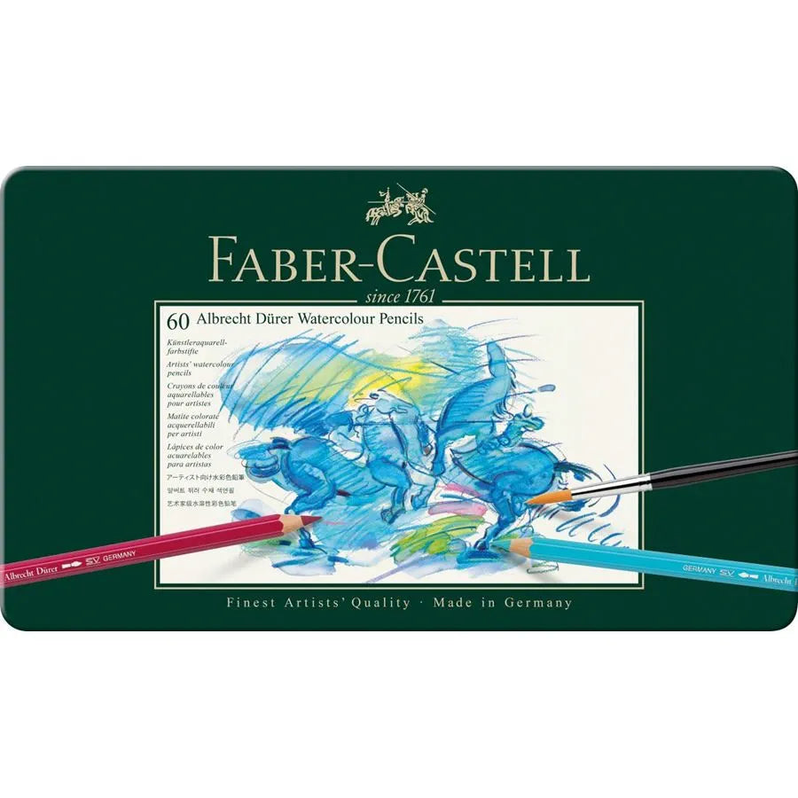 Faber-Castell Albrecht Dürer Watercolour pencil Tin of 60 - Blesket Canada