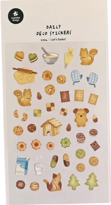 Suatelier Design Stickers – Let's Bake - Blesket Canada