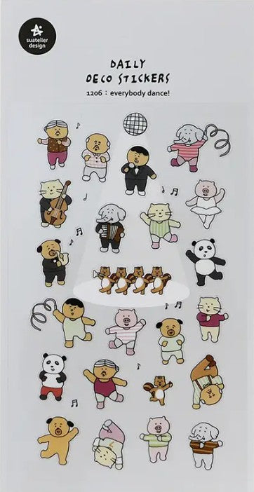 Suatelier Design Stickers – Everybody Dance - Blesket Canada