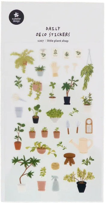Suatelier Design Stickers – Little Plant Shop - Blesket Canada