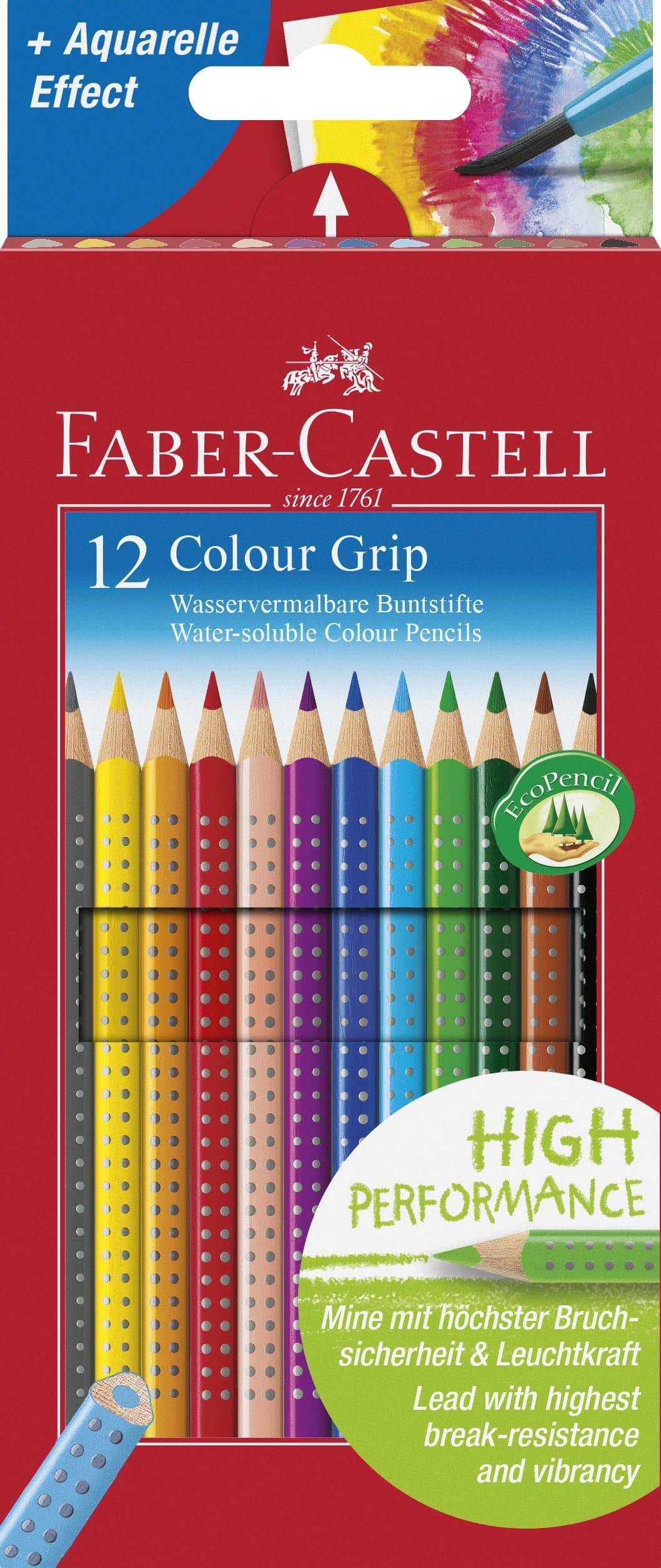 Grip 2001 Colour Pencil Box of 12 - Blesket Canada