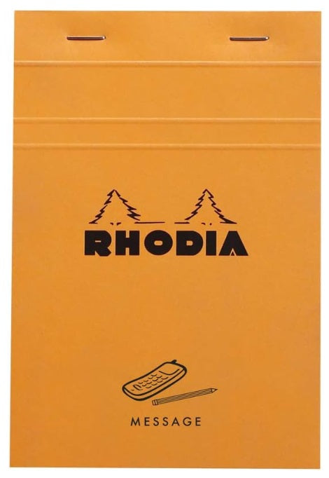Rhodia Head Stapled Pad No. 140 Message Pad - Blesket Canada