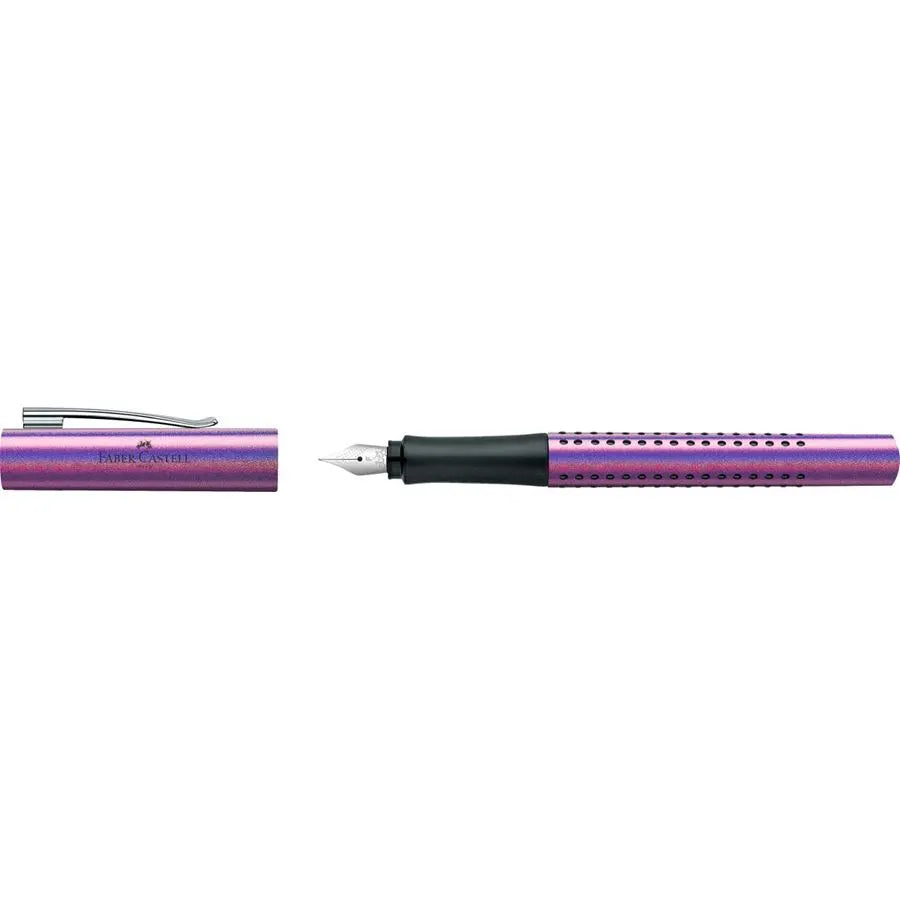 Faber-Castell Grip Edition Fountain Pen - Glam Violet - Blesket Canada