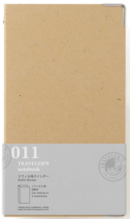 TRAVELER'S Notebook Refill 011 Binder (Regular Size) - Blesket Canada