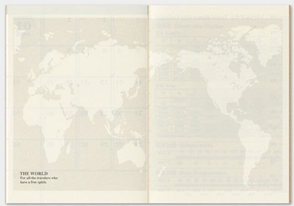 TRAVELER'S Notebook 2027 Monthly Diary Refill – Passport Size - Blesket Canada