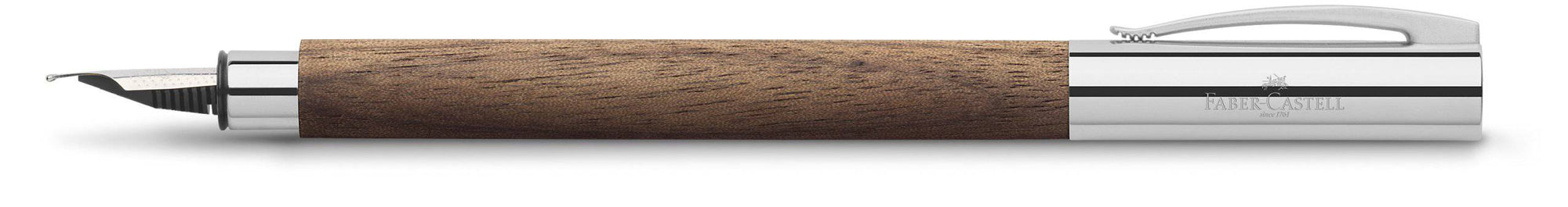 Faber-castell Ambition Walnut Wood Fountain Pen- Blesket Canada