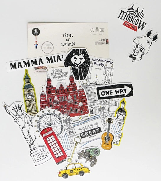 Suatelier Design Stickers – Some Place - Blesket Canada