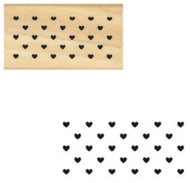 Kodomo No Kao I Love Stamp – Heart Pattern - Blesket Canada