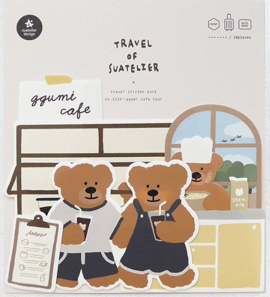 Suatelier Design Stickers – Ggumi Cafe Tour - Blesket Canada