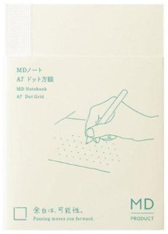 Midori MD Notebook - A7 Dot Grid - Blesket Canada