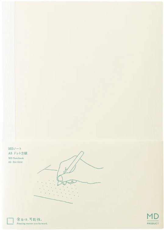 Midori MD Notebook Dot Grid - A5 - Blesket Canada