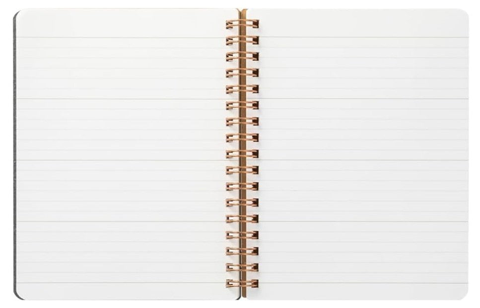 Midori WM Ring Notebook Grain B6 Red - Blesket Canada