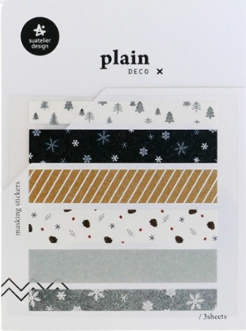 Suatelier Design Masking Stickers – Plain 11 - Blesket Canada