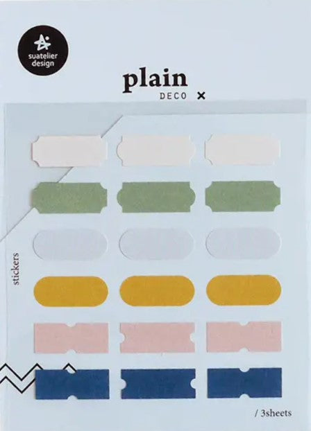 Suatelier Design Stickers – Plain 58 - Blesket Canada
