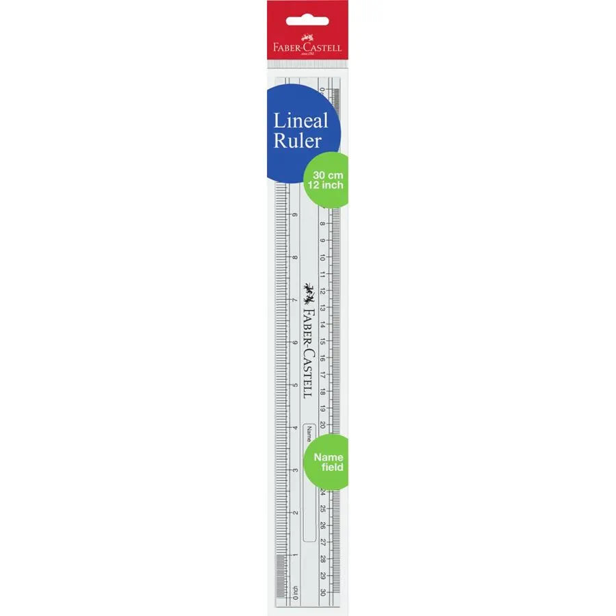 Faber Castell Plastic Ruler #171220 - Blesket Canada