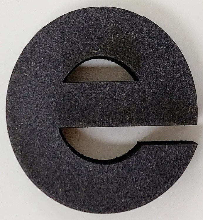 Suatelier Design Eco Wood Decorative Piece - Letter E - Blesket Canada