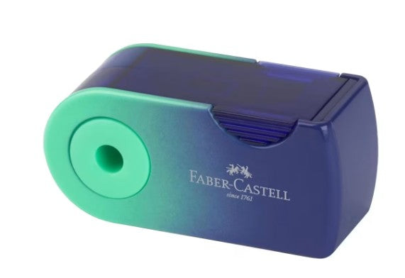 Faber-Castell Sleeve Mini Single-Hole Sharpener – Assorted Colours - Blesket Canada