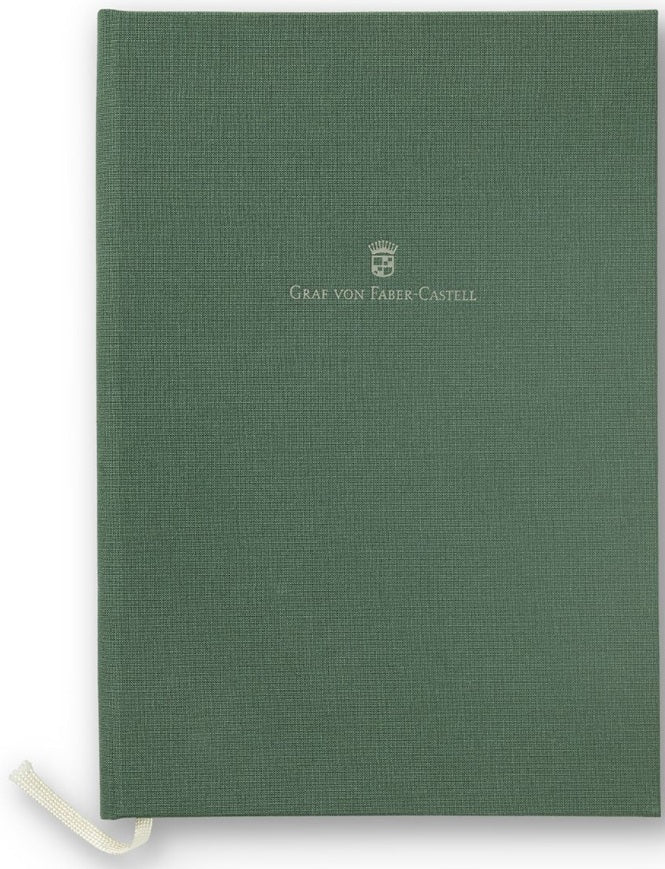 Graf von Faber-Castell A5 Plain Notebook – Dark Green - Blesket Canada