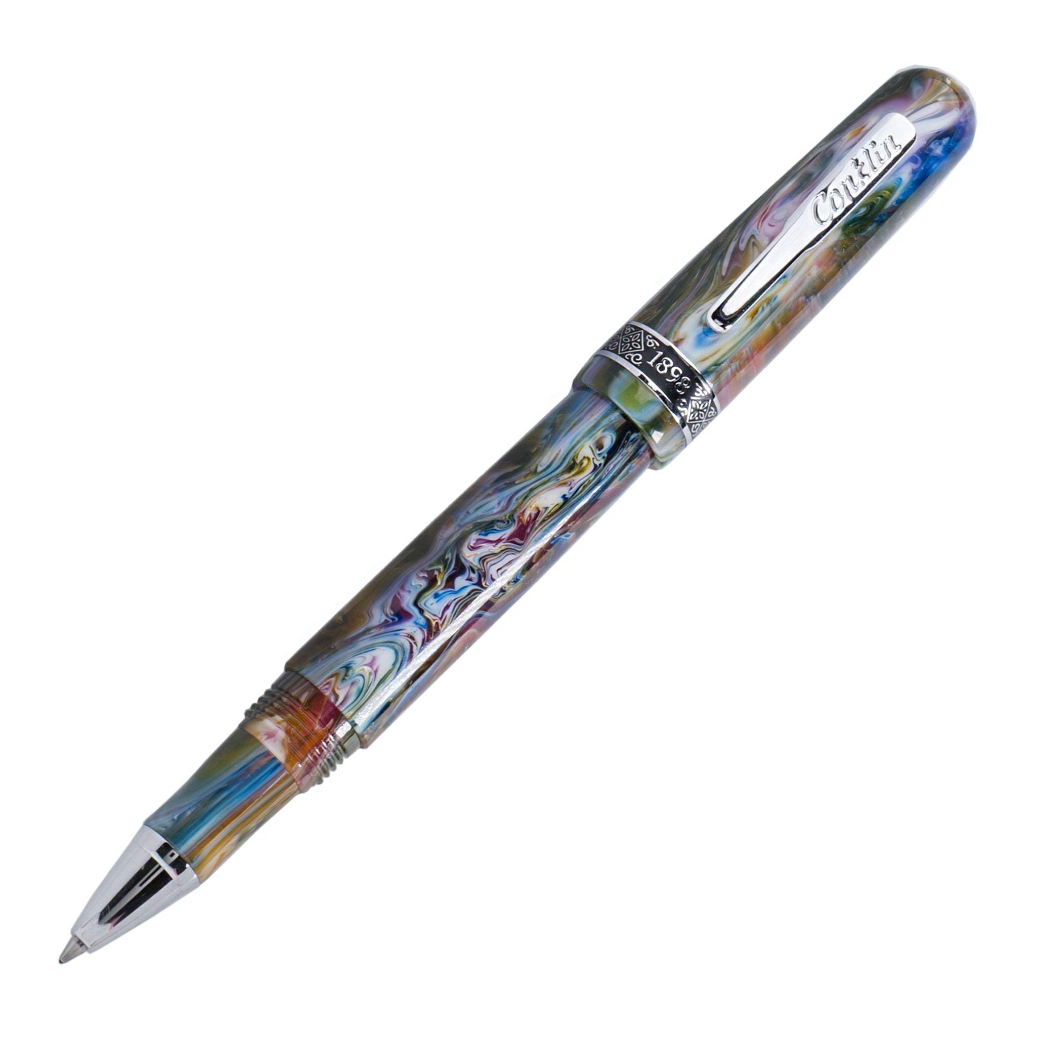 CONKLIN Duraflex (1898) Rollerball Pen - Misto Green - Blesket Canada