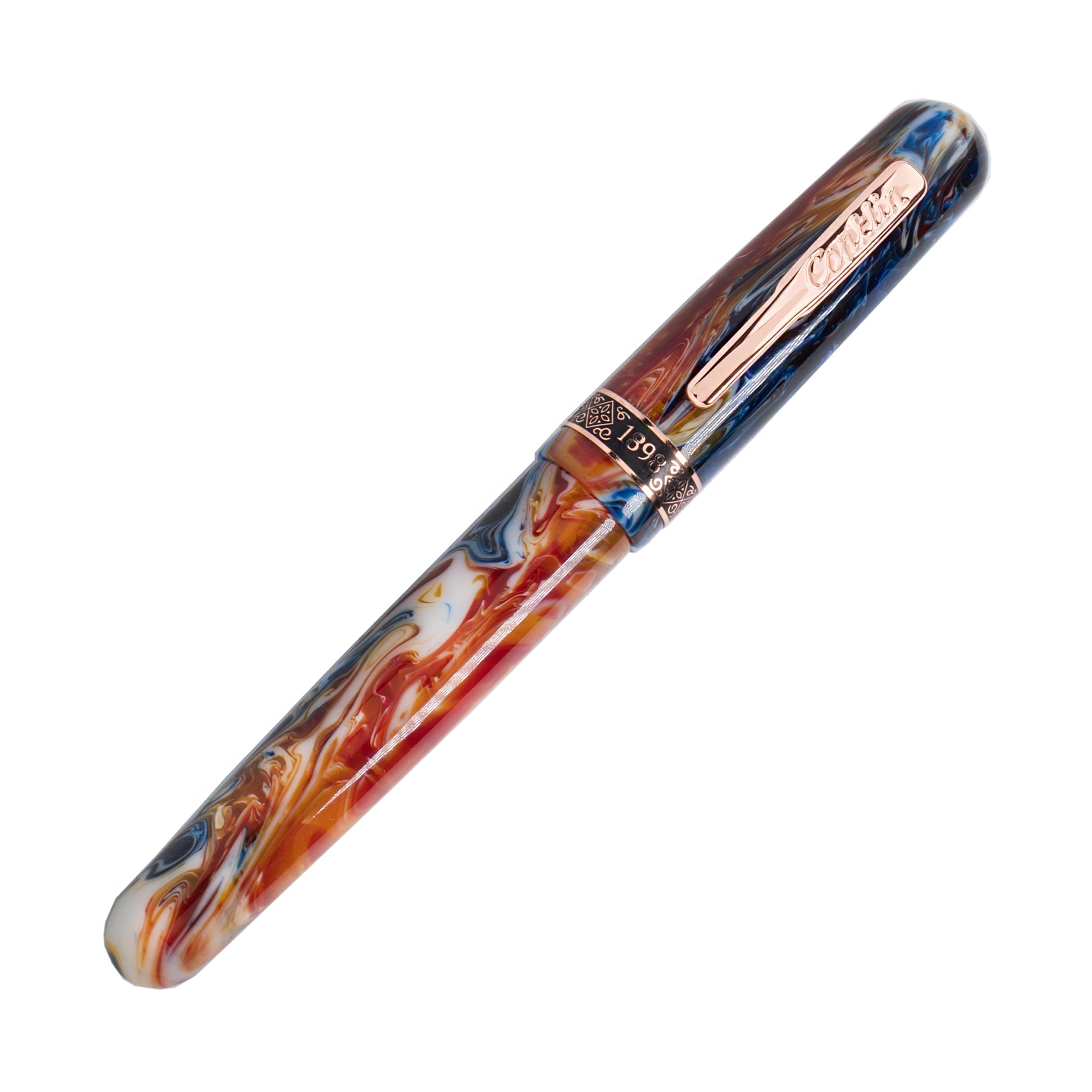 CONKLIN Duraflex (1898) Fountain Pen - Misto Orange - Blesket Canada