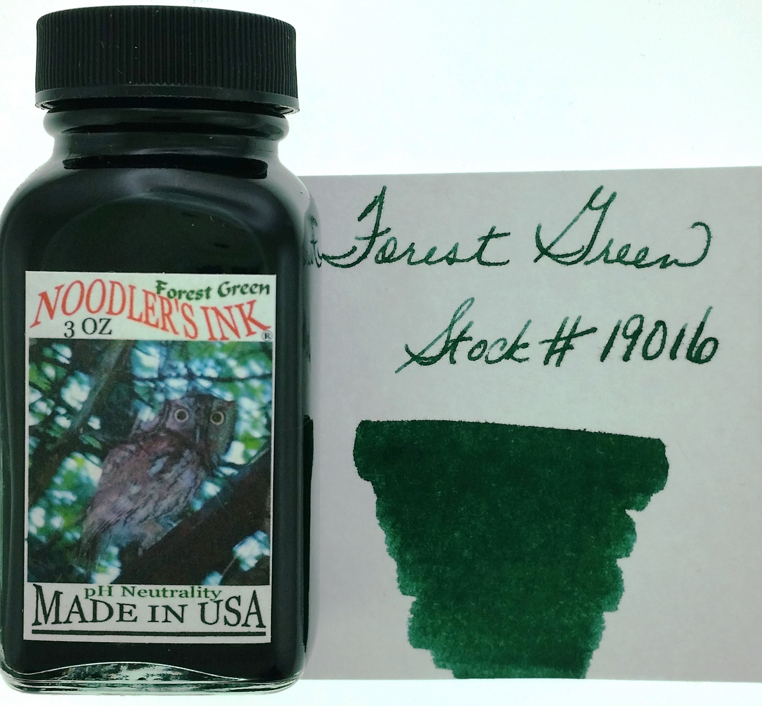 Noodler's Ink Fountain Pen Ink 3oz - Forest Green - Blesket Canada