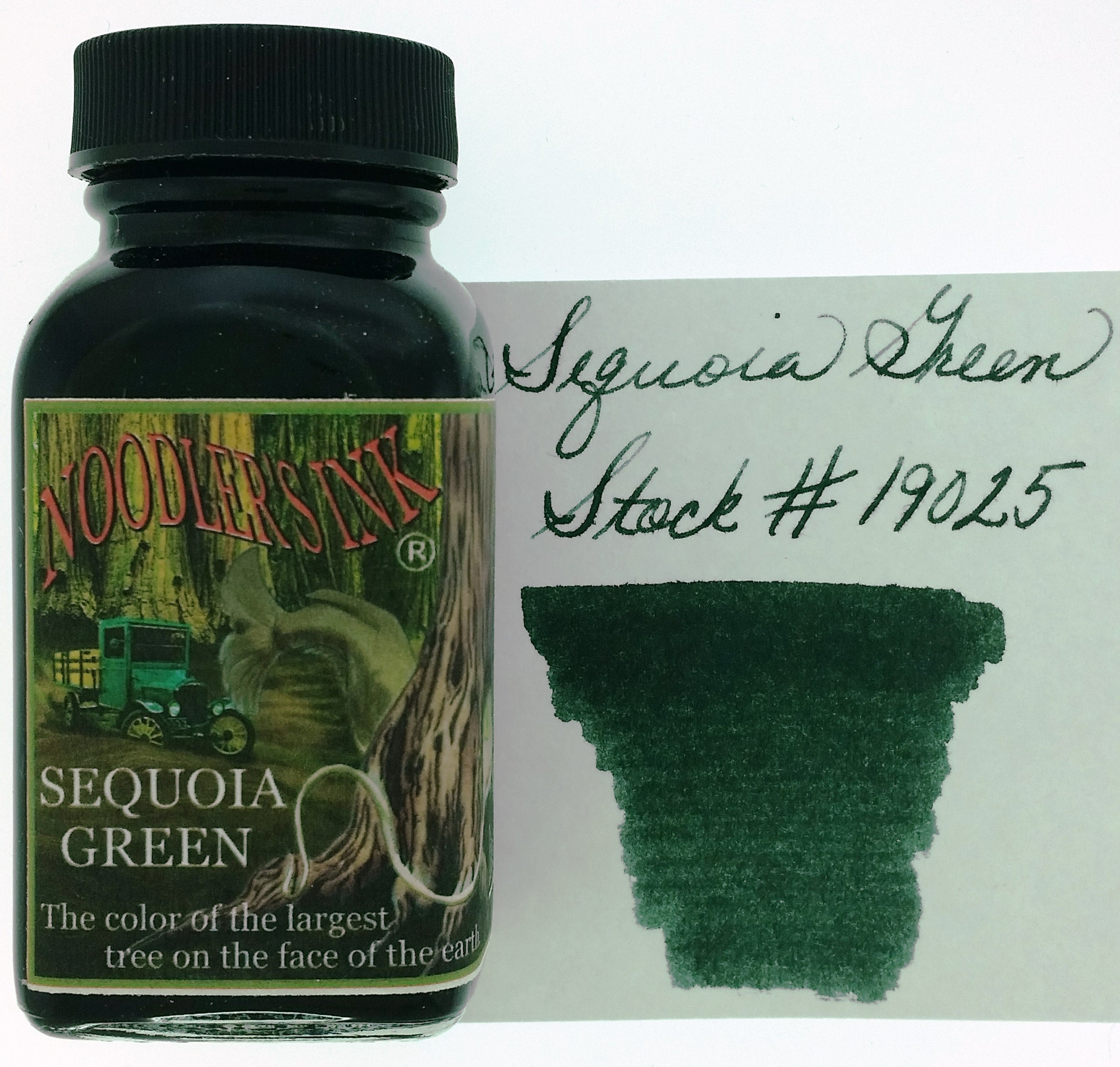 Noodler's Ink Fountain Pen Ink 3oz - Sequoia Green - Blesket Canada