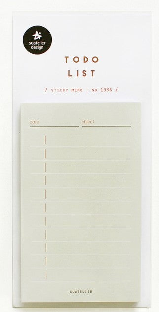 Suatelier Design Stickers – To Do List - Blesket Canada