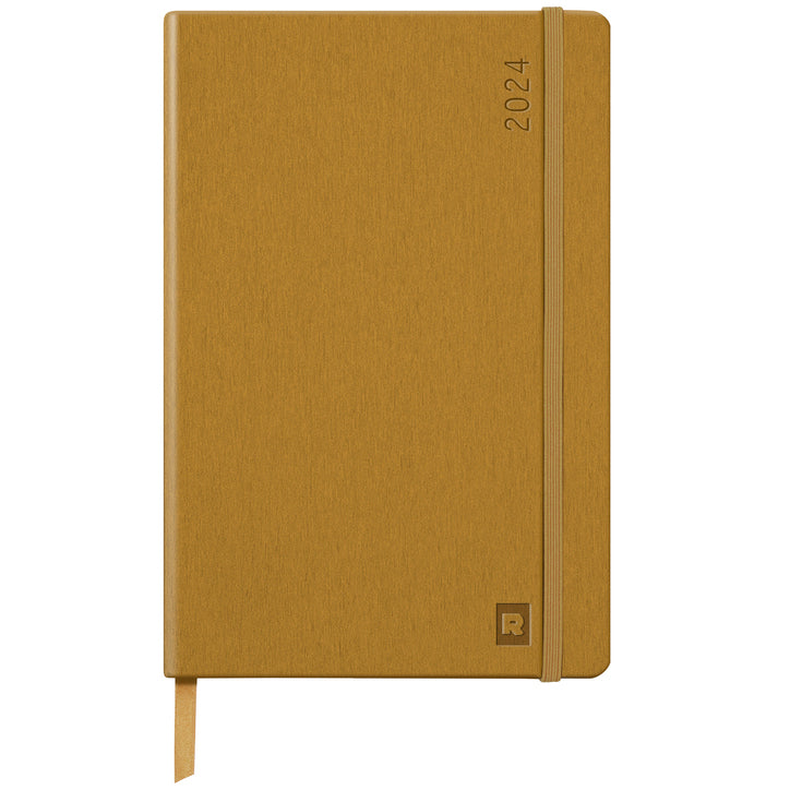 Rhodia Webplanner 2024 Weekly Vertical Grid A5 Gold - Blesket Canada