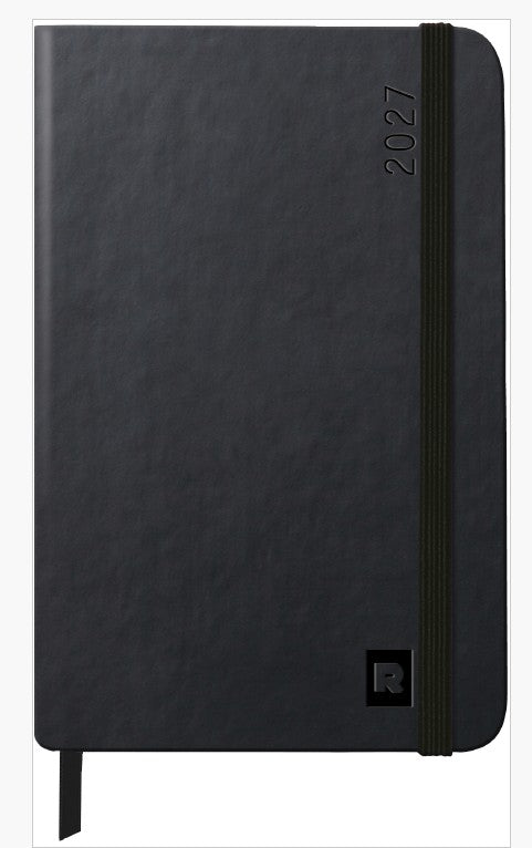 Rhodia 2027 14-Month Weekly Planner Vertical Grid A6 – Black - Blesket Canada