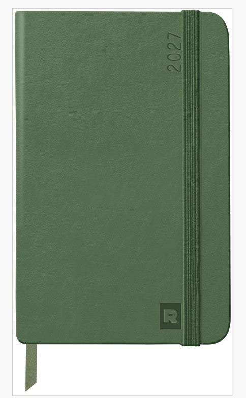Rhodia 2027 14-Month Weekly Planner Horizontal Grid A6 – Sage - Blesket Canada