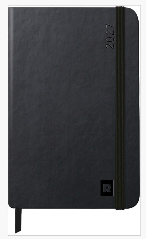 Rhodia 2027 14-Month Weekly Planner Horizontal Grid A6 – Black - Blesket Canada