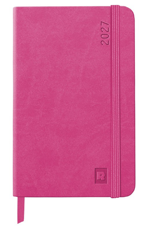 Rhodia 2027 14-Month Weekly Planner Horizontal Grid A6 – Fuschia - Blesket Canada