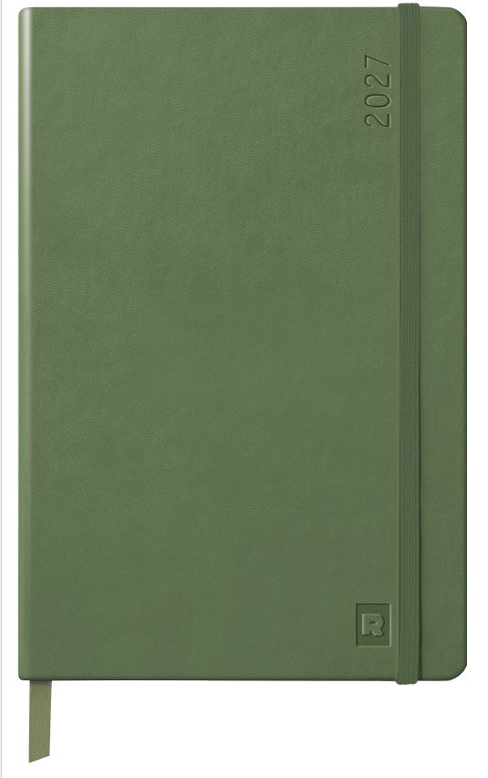 Rhodia 2027 14-Month Weekly Planner Vertical Grid A5 – Sage - Blesket Canada