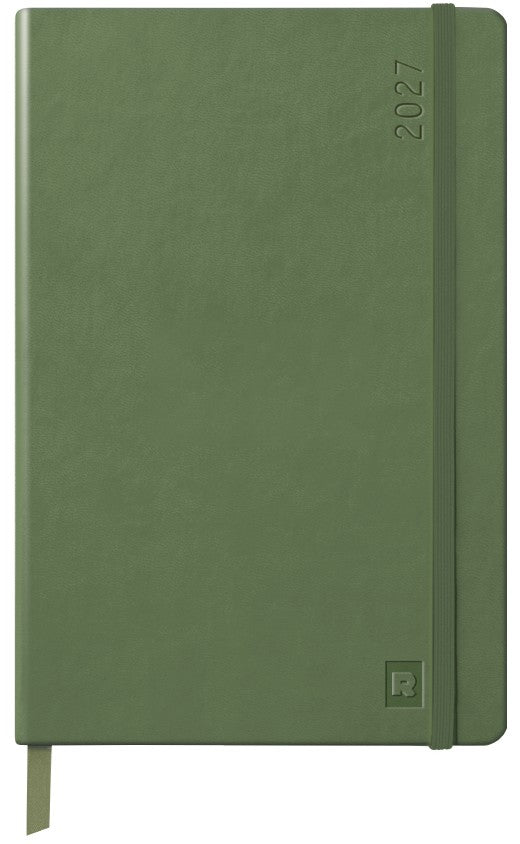 Rhodia 2027 14-Month Weekly Planner Horizontal Grid A5 – Sage - Blesket Canada
