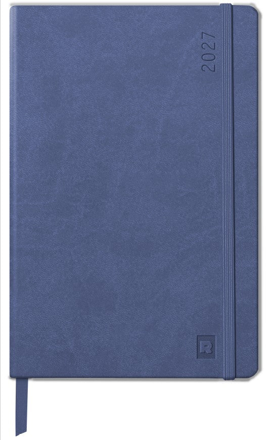 Rhodia 2027 14-Month Weekly Planner Horizontal Grid A5 – Sapphire - Blesket Canada