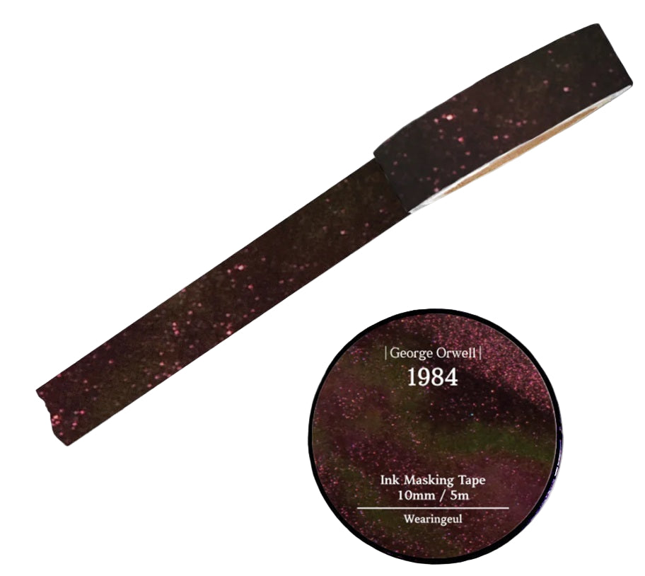 Wearingeul Ink Masking Tape - World Literature Series Part 2 - 1984 - Blesket Canada