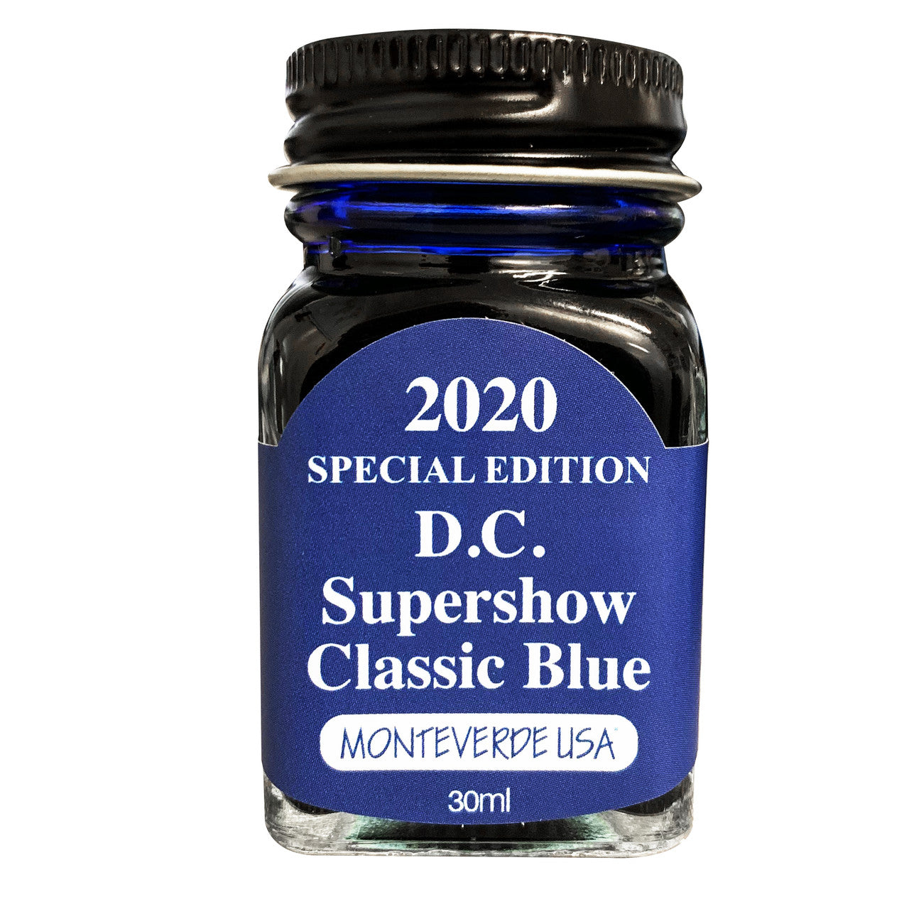 Monteverde Ink Bottle 30ml Special Edition 2020 - DC Supershow Classic Blue - Blesket Canada