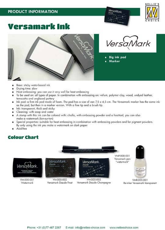 Versamark Ink Pads Transparent (watermark) - Blesket Canada