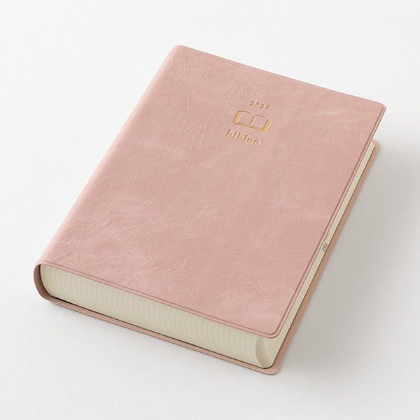 MIDORI Diary Hibino 2027 – A6 – Pink - Blesket Canada