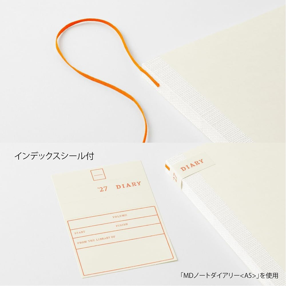 Midori MD Notebook Diary 2027 - B6 Slim - Blesket Canada